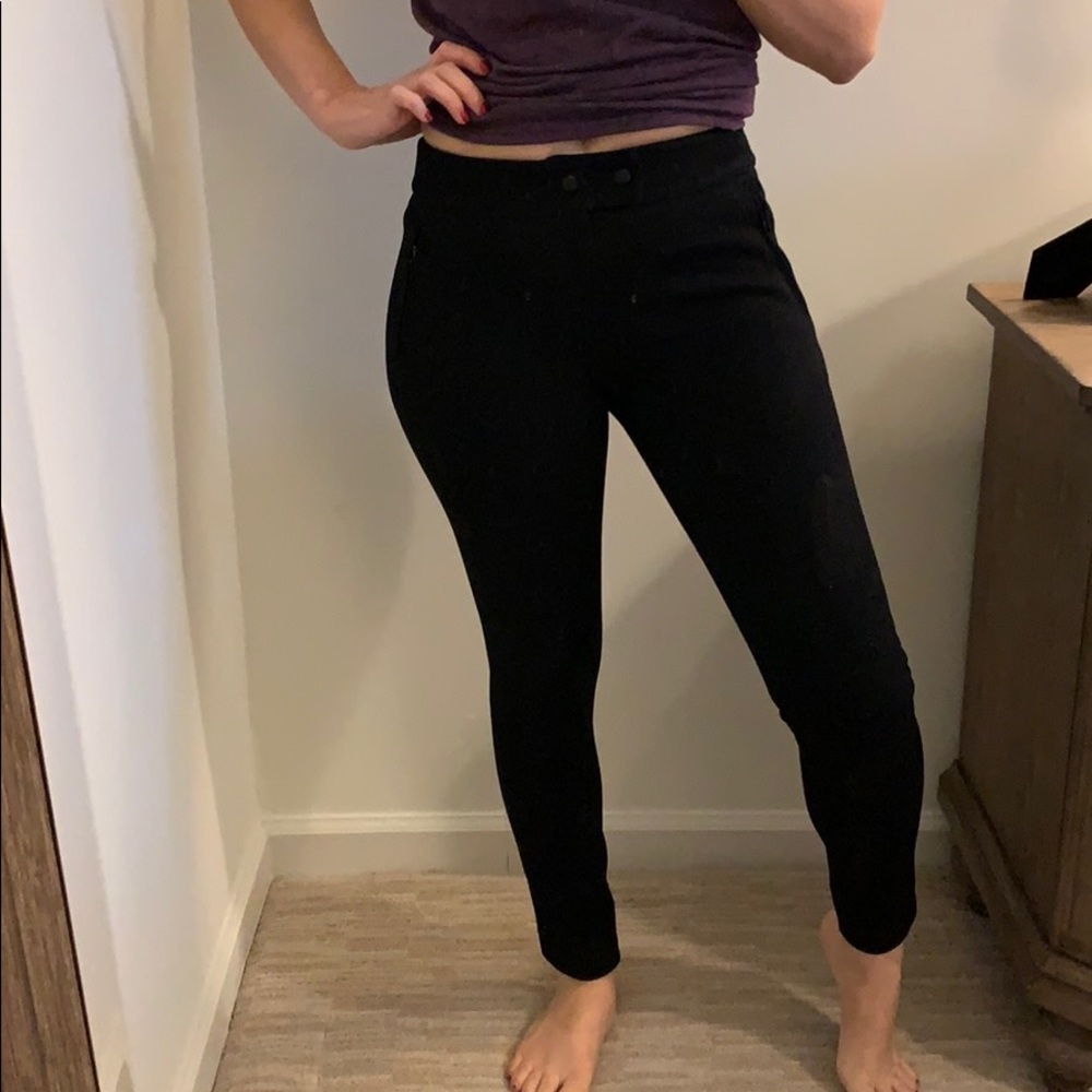 Black Skinny LOFT Dress Pants